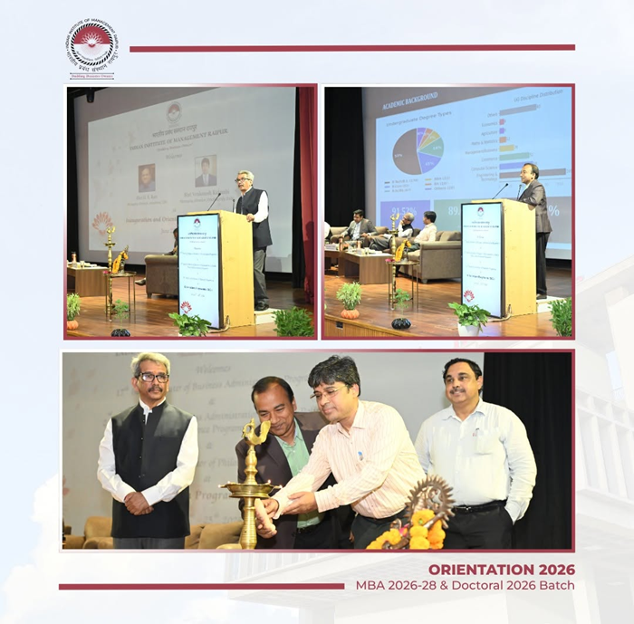 IIM Raipur concludes four-day orientation & induction programme for MBA